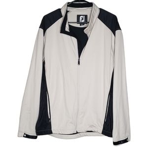 FootJoy Dryjoys Large Full Zip Golf Jacket Windbreaker Coat